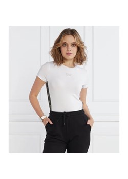 EA7 T-shirt | Slim Fit ze sklepu Gomez Fashion Store w kategorii Bluzki damskie - zdjęcie 163987095