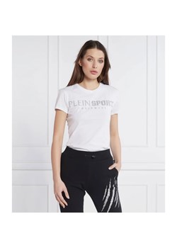 Plein Sport T-shirt | Slim Fit ze sklepu Gomez Fashion Store w kategorii Bluzki damskie - zdjęcie 163987138