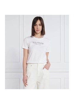 Tommy Hilfiger T-shirt FOIL | Slim Fit ze sklepu Gomez Fashion Store w kategorii Bluzki damskie - zdjęcie 163987166