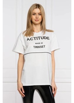 Twinset Actitude T-shirt | Regular Fit ze sklepu Gomez Fashion Store w kategorii Bluzki damskie - zdjęcie 164308017