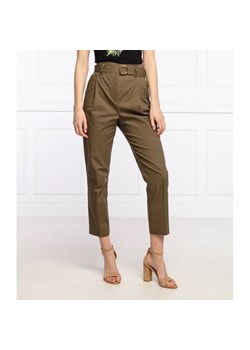 Liu Jo Spodnie z paskiem | Straight fit ze sklepu Gomez Fashion Store w kategorii Spodnie damskie - zdjęcie 164319635