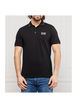 EA7 Polo | Regular Fit | pique ze sklepu Gomez Fashion Store w kategorii T-shirty męskie - zdjęcie 164321055