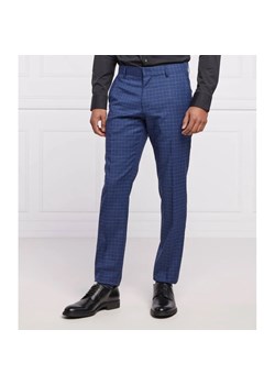 BOSS BLACK Wełniane spodnie H-Genius-MM-222 | Slim Fit ze sklepu Gomez Fashion Store w kategorii Spodnie męskie - zdjęcie 164322759
