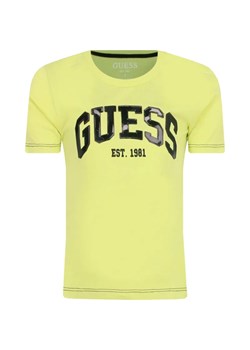 Guess T-shirt | Regular Fit ze sklepu Gomez Fashion Store w kategorii T-shirty chłopięce - zdjęcie 164325906