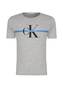 CALVIN KLEIN JEANS T-shirt MONOGRAM | Regular Fit ze sklepu Gomez Fashion Store w kategorii T-shirty chłopięce - zdjęcie 164328975