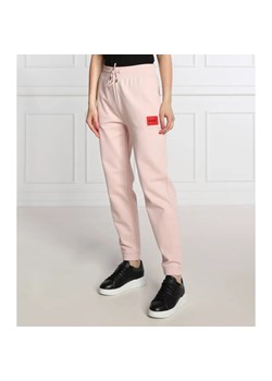 HUGO Spodnie dresowe Dachib | Regular Fit | mid rise ze sklepu Gomez Fashion Store w kategorii Spodnie damskie - zdjęcie 164329817
