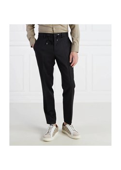 BOSS BLACK Wełniane spodnie H-Genius-DS-B1 | Slim Fit ze sklepu Gomez Fashion Store w kategorii Spodnie męskie - zdjęcie 164330638
