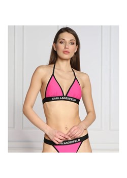 Karl Lagerfeld Góra od bikini triangle w/ logo elastic ze sklepu Gomez Fashion Store w kategorii Stroje kąpielowe - zdjęcie 164331206