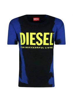 Diesel T-shirt | Regular Fit ze sklepu Gomez Fashion Store w kategorii T-shirty chłopięce - zdjęcie 164331537
