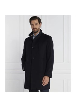 BOSS BLACK Wełniany płaszcz Hyde Standup | z dodatkiem kaszmiru ze sklepu Gomez Fashion Store w kategorii Płaszcze męskie - zdjęcie 164333276