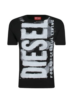 Diesel T-shirt | Regular Fit ze sklepu Gomez Fashion Store w kategorii T-shirty chłopięce - zdjęcie 164333479