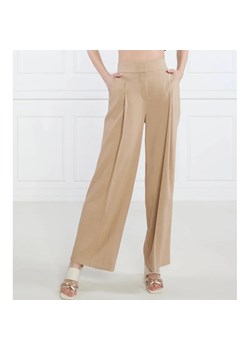 Marc Cain Lniane spodnie | Straight fit ze sklepu Gomez Fashion Store w kategorii Spodnie damskie - zdjęcie 164334135
