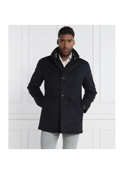 BOSS BLACK Wełniany płaszcz H-Coxtan | z dodatkiem kaszmiru ze sklepu Gomez Fashion Store w kategorii Płaszcze męskie - zdjęcie 164334258