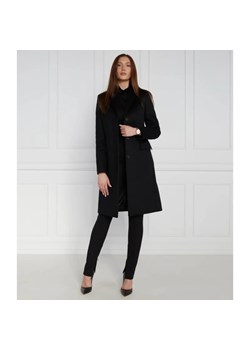 Calvin Klein Wełniany płaszcz ESSANTIAL CROMBIE | z dodatkiem kaszmiru ze sklepu Gomez Fashion Store w kategorii Płaszcze damskie - zdjęcie 164335305