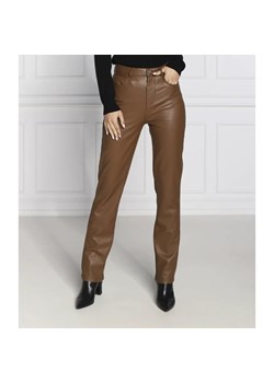 GUESS Spodnie CAROLINE | Straight fit ze sklepu Gomez Fashion Store w kategorii Spodnie damskie - zdjęcie 164337625
