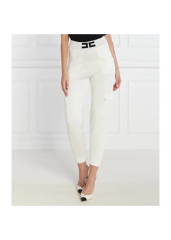 Elisabetta Franchi Spodnie cargo | Comfort fit | z dodatkiem wełny ze sklepu Gomez Fashion Store w kategorii Spodnie damskie - zdjęcie 164339925