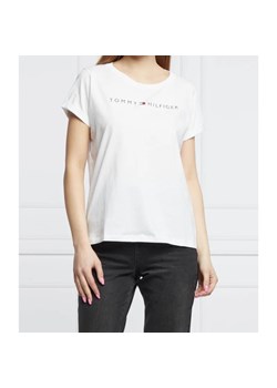 Tommy Hilfiger T-shirt | Regular Fit ze sklepu Gomez Fashion Store w kategorii Bluzki damskie - zdjęcie 164340516