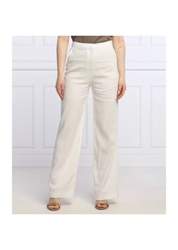 Marc Cain Lniane spodnie | Loose fit | high waist ze sklepu Gomez Fashion Store w kategorii Spodnie damskie - zdjęcie 164340706