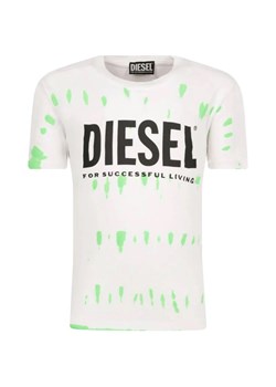 Diesel T-shirt TIFTY | Regular Fit ze sklepu Gomez Fashion Store w kategorii T-shirty chłopięce - zdjęcie 164340919