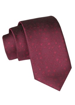 Męski Krawat Angelo di Monti - Bordowy, Delikatne Kwiaty KRADM2073 ze sklepu JegoSzafa.pl w kategorii Krawaty - zdjęcie 164341129