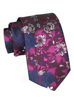 Męski Krawat Angelo di Monti - Wzór Kwiatowy KRADM2058 ze sklepu JegoSzafa.pl w kategorii Krawaty - zdjęcie 164341167