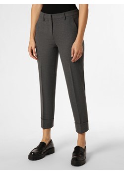 Cambio Spodnie Kobiety szary wypukły wzór tkaniny ze sklepu vangraaf w kategorii Spodnie damskie - zdjęcie 164341938