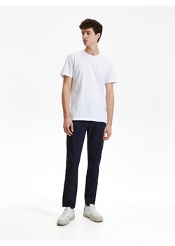 Reserved - T-shirt regular - biały ze sklepu Reserved w kategorii T-shirty męskie - zdjęcie 164343809