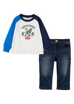 Levi&apos;s Kids 2-częściowy zestaw w kolorze niebieskim ze sklepu Limango Polska w kategorii Komplety niemowlęce - zdjęcie 164350369