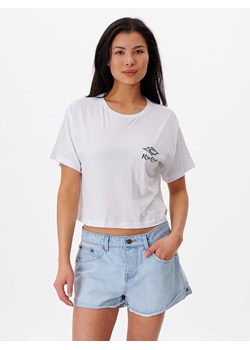 Rip Curl Koszulka w kolorze białym ze sklepu Limango Polska w kategorii Bluzki damskie - zdjęcie 164351256
