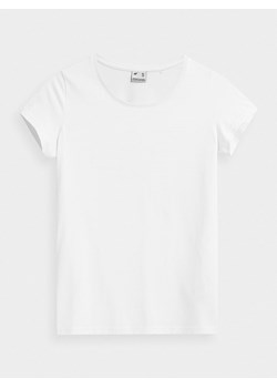 4F Koszulka w kolorze białym ze sklepu Limango Polska w kategorii Bluzki damskie - zdjęcie 164354237