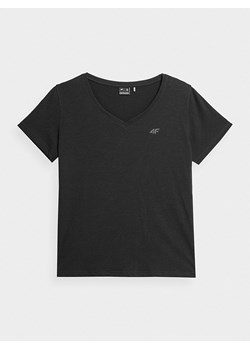 4F Koszulka w kolorze czarnym ze sklepu Limango Polska w kategorii Bluzki damskie - zdjęcie 164354245