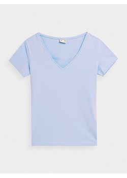 4F Koszulka w kolorze błękitnym ze sklepu Limango Polska w kategorii Bluzki damskie - zdjęcie 164354249