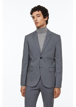 H & M - Marynarka Skinny Fit - Szary ze sklepu H&M w kategorii Marynarki męskie - zdjęcie 164364578