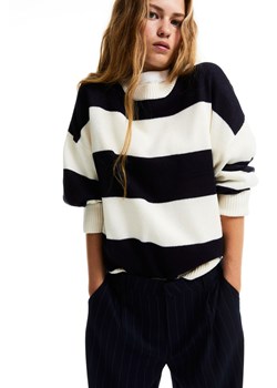 H & M - Żakardowy sweter - Niebieski ze sklepu H&M w kategorii Swetry damskie - zdjęcie 164365885