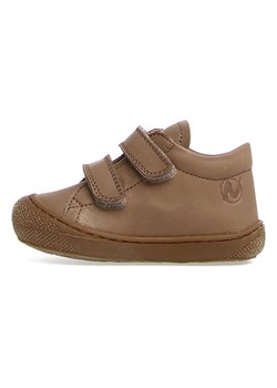 Naturino Skórzane sneakersy &quot;Coco&quot; w kolorze szarobrązowym ze sklepu Limango Polska w kategorii Półbuty dziecięce - zdjęcie 164370935