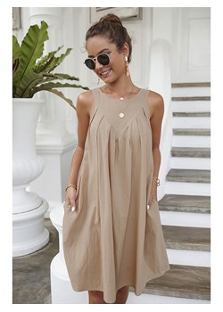 Sweet Summer Sukienka w kolorze beżowym ze sklepu Limango Polska w kategorii Sukienki - zdjęcie 164375988