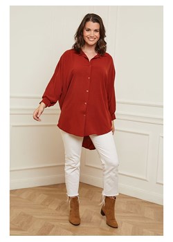 Curvy Lady Koszula w kolorze ceglanym ze sklepu Limango Polska w kategorii Koszule damskie - zdjęcie 164379967