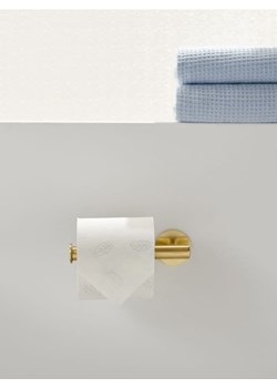 Sinsay - Uchwyt na papier toaletowy - złoty ze sklepu Sinsay w kategorii Akcesoria łazienkowe - zdjęcie 164401079