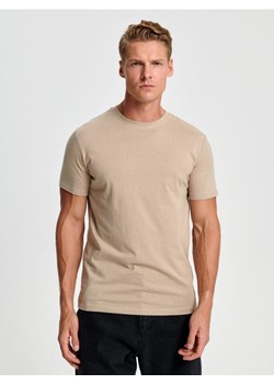 Sinsay - Koszulka - beżowy ze sklepu Sinsay w kategorii T-shirty męskie - zdjęcie 164401098