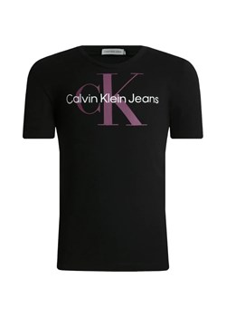 CALVIN KLEIN JEANS T-shirt | Regular Fit ze sklepu Gomez Fashion Store w kategorii Bluzki dziewczęce - zdjęcie 164404756