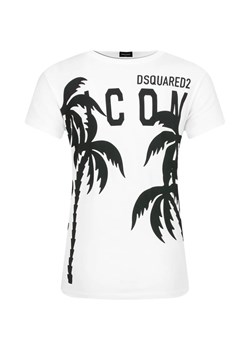 Dsquared2 T-shirt | Regular Fit ze sklepu Gomez Fashion Store w kategorii Bluzki dziewczęce - zdjęcie 164404848