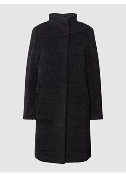 Płaszcz z mieszanki wełny lana i wełny z alpaki ze stójką ze sklepu Peek&Cloppenburg  w kategorii Płaszcze damskie - zdjęcie 164405328