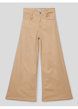 Spodnie rozszerzane z detalem z logo ze sklepu Peek&Cloppenburg  w kategorii Spodnie dziewczęce - zdjęcie 164405816