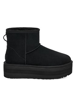 UGG Botki &quot;W Classic Mini Platform&quot; w kolorze czarnym ze skóry jagnięcej ze sklepu Limango Polska w kategorii Śniegowce damskie - zdjęcie 164411405