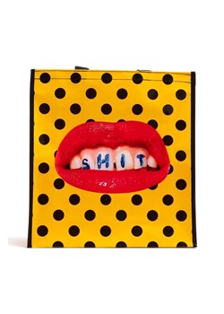 Seletti torba na zakupy Big Shit ze sklepu ANSWEAR.com w kategorii Torby materiałowe - zdjęcie 164414255