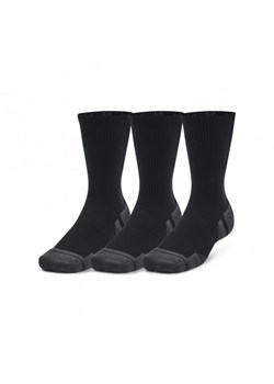 Skarpetki treningowe uniseks (3-pack) Under Armour UA Performance Tech Crew - czarne ze sklepu Sportstylestory.com w kategorii Skarpetki damskie - zdjęcie 164419826