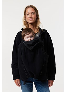 H & M - MAMA Polarowa kurtka Before & After - Czarny ze sklepu H&M w kategorii Kurtki ciążowe - zdjęcie 164423816
