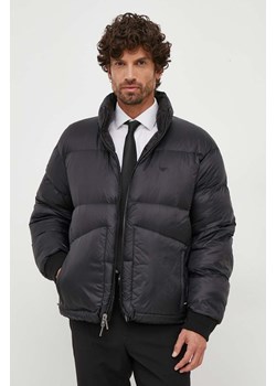 Emporio Armani kurtka puchowa dwustronna męska kolor czarny zimowa ze sklepu ANSWEAR.com w kategorii Kurtki męskie - zdjęcie 164426619