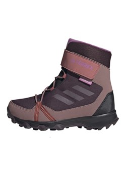 Buty adidas Terrex Snow Cf Rain.Rdy Jr IF7497 fioletowe ze sklepu ButyModne.pl w kategorii Buty trekkingowe dziecięce - zdjęcie 164429516