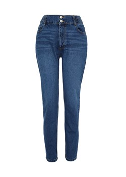 trendyol Dżinsy w kolorze niebieskim ze sklepu Limango Polska w kategorii Jeansy damskie - zdjęcie 164430608